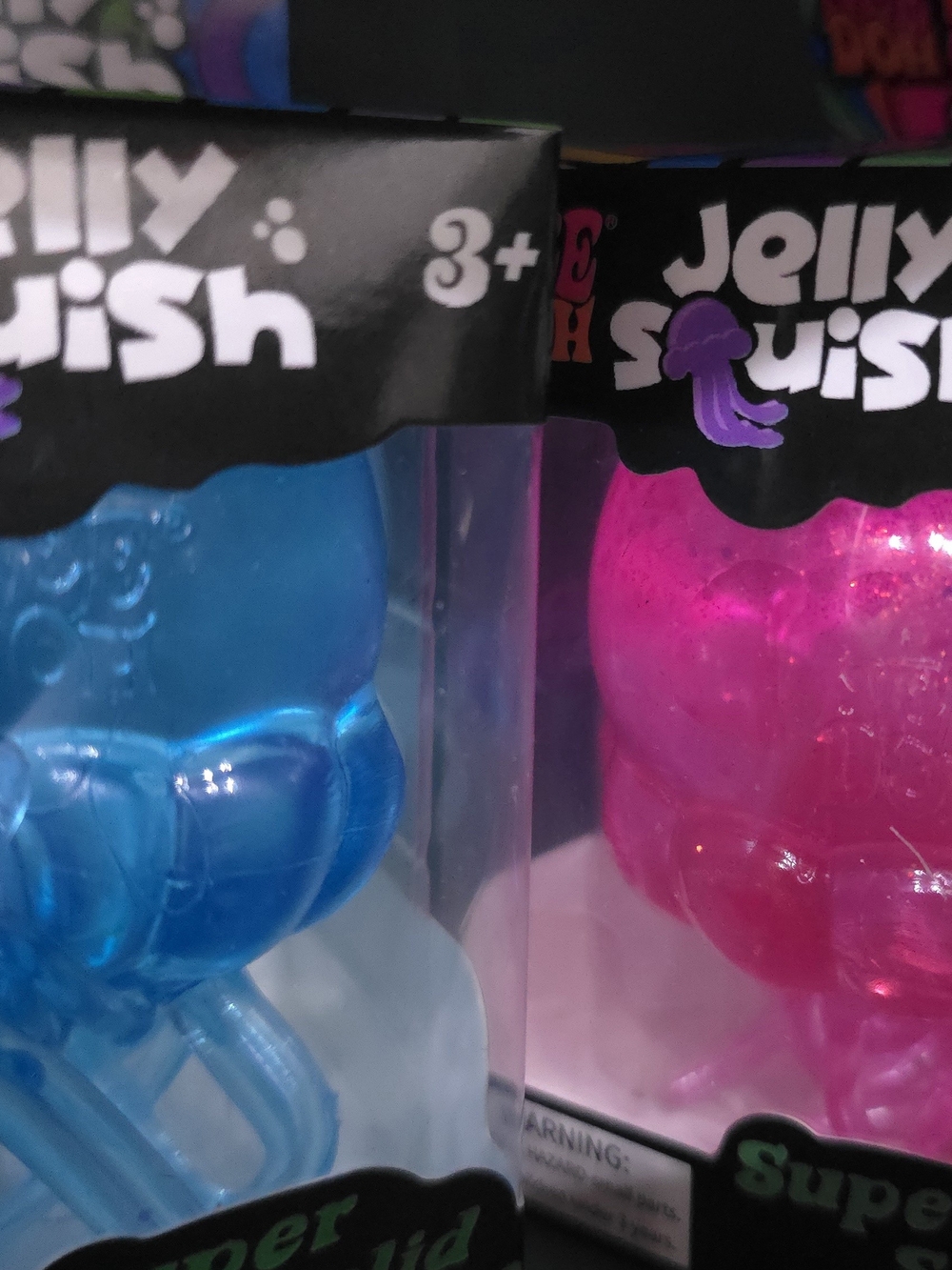 Jelly Squish Kids Toy - Blue & Pink - Picture 2 of 4